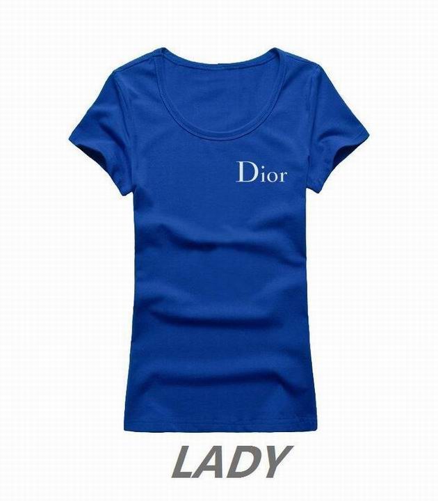Dior short round collar T woman S-XL-019